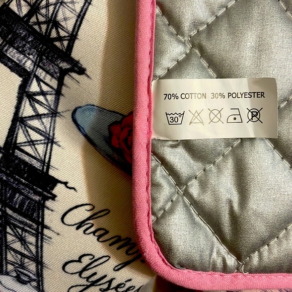 💌PARIS GLAM POT HOLDER AND OVEN MITT - Picture 4 of 4